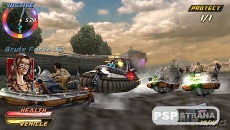 Pursuit Force: Extreme Justice [RUS] [  PSP]