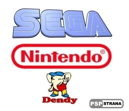 Sega Mega Drive + Super Nintendo + Dendy Эмуляторы для PSP