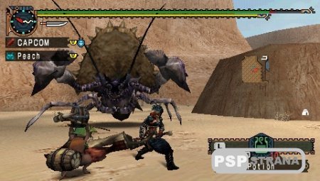 Monster Hunter Portable 2nd G (2009/PSP/ENG)