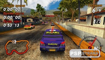 Sega Rally Revo (PSP/RUS)