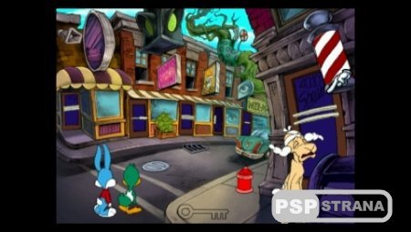 Tiny Toon Adventures The Great Beanstalk Back (PSX/ENG)