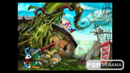 Tiny Toon Adventures The Great Beanstalk Back (PSX/ENG)