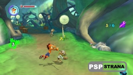Crash Bandicoot: Mind Over Mutant (PSP/RUS)