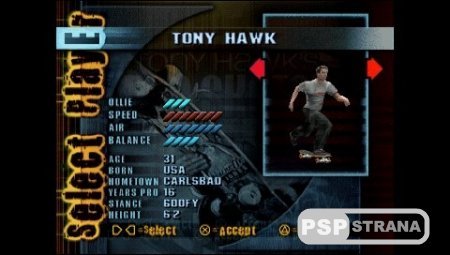 Tony Hawk's Pro Skater (PSX/ENG)