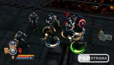 Игру Marvel Ultimate Alliance На Psp