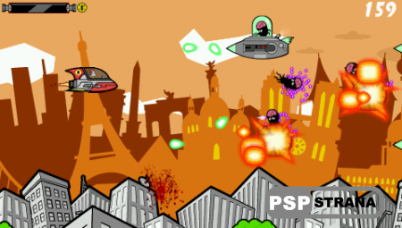 Ace Armstrong Vs. The Alien Scumbags! (PSP/ENG)