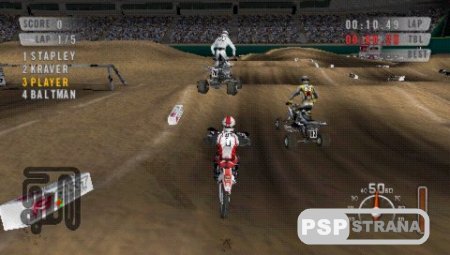 MX vs. ATV On the Edge [PSP/ENG] Игры на PSP