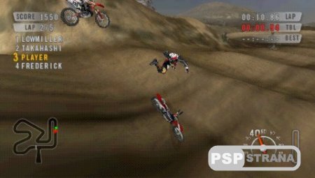 MX vs. ATV On the Edge [PSP/ENG] Игры на PSP