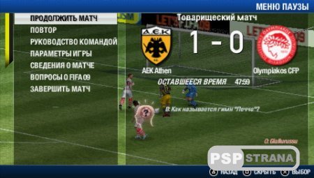 FIFA 09 (PSP/RUS)