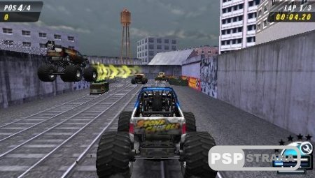 Monster Jam Urban Assault [PSP/en/RUS] Игры на PSP