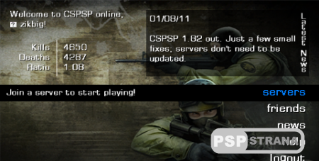 CSPSP 1.83 Final version + All works maps, Wi-fi, patched (PSP/Eng)