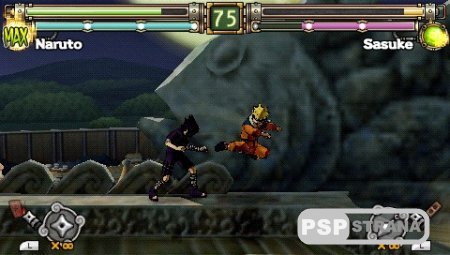 Naruto Ultimate Ninja Heroes (PSP/ENG)