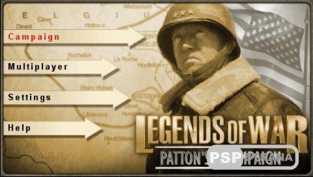 Legends of War Patton's Campaign (PSP/ENG)