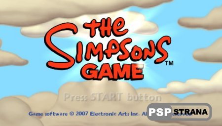 The Simpsons Game / Симпсоны (PSP/RUS) Игры на PSP