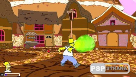 The Simpsons Game / Симпсоны (PSP/RUS) Игры на PSP
