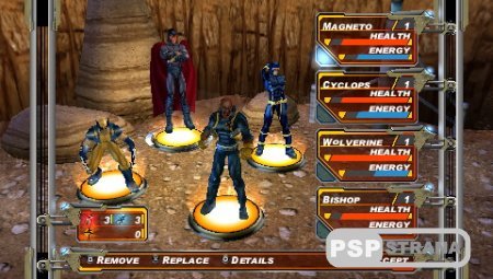X-Men Legends II Rise of Apocalypse (PSP/Eng/RUS) [FULL][ISO]