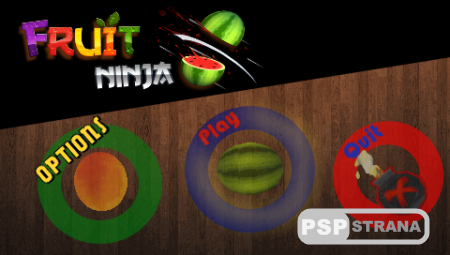 PSP  Fruit Ninja Final! (2012/ENG)