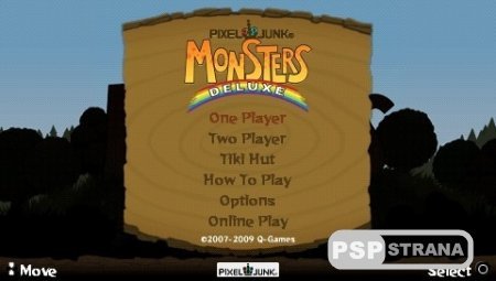 PixelJunk Monsters Deluxe (PSP/ENG)