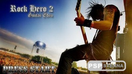 Rock Hero II Guitar Eden (PSP/ENG) [HOMEBREW]