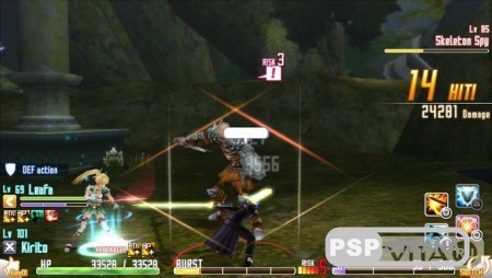 Новые скриншоты Sword Art Online: Hollow Fragment